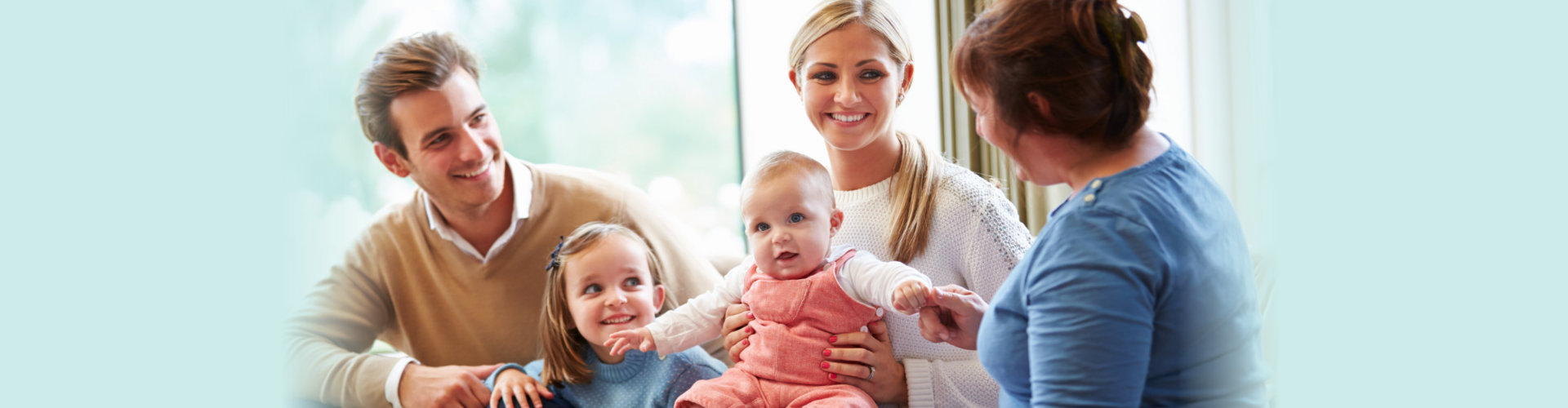 family with their conusltant